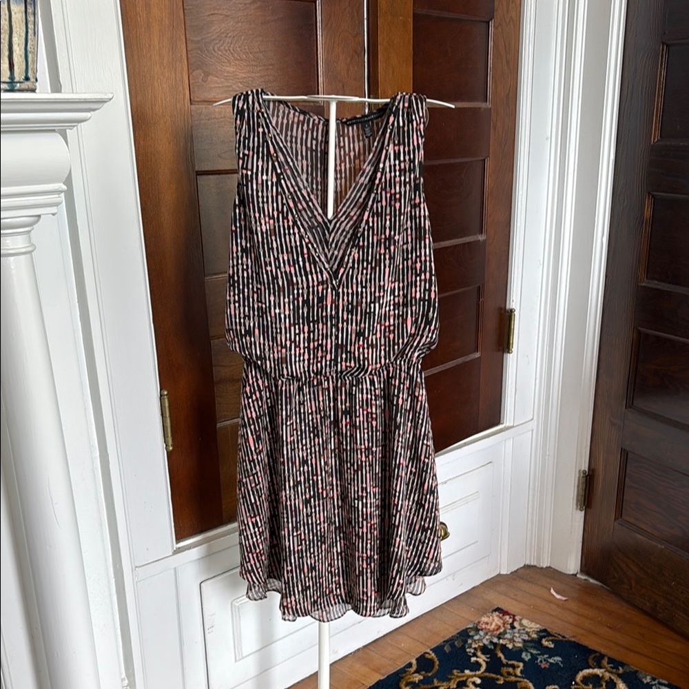 White House Black Market Multicolor Sleeveless Dress